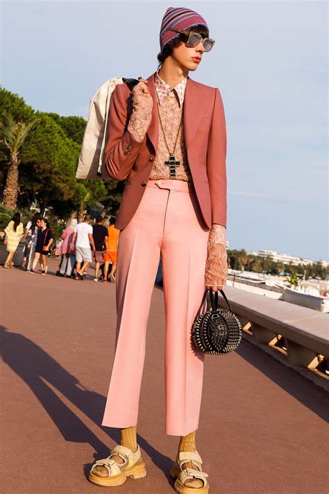 gucci cruise mens lookbook cannes